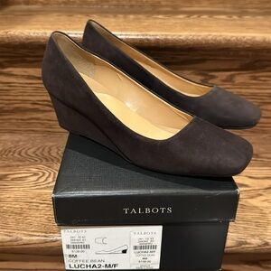 NIB Talbots Luca2-M/F Suede
Platform Wedge